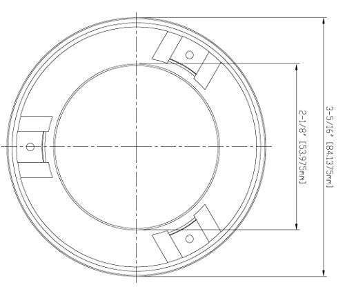 Reliable RFC White Cover Plate Assembly 135 Degree - Image 4