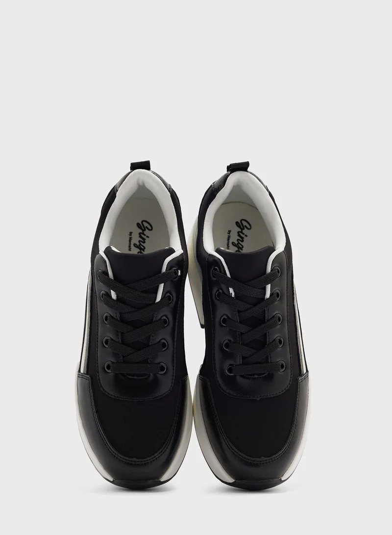 Ginger Stacked Sole Sneaker