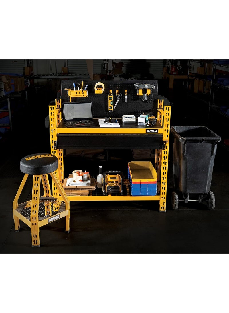 ديوالت مجموعة رفوف تخزين صناعية من الفولاذ الكربوني بأربعة رفوف (DXST3000WB) | رفوف تخزين - Image 2