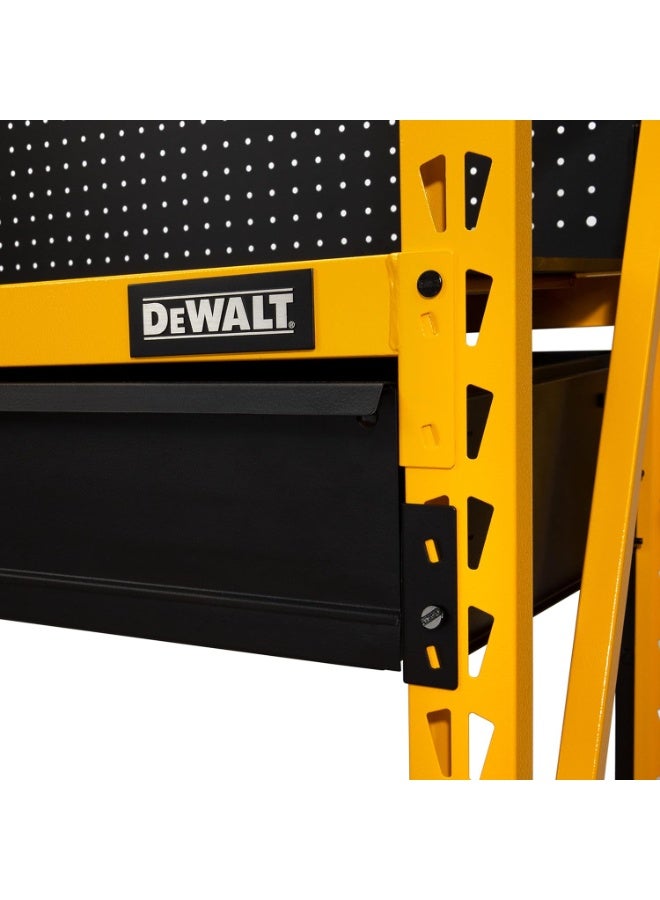 ديوالت مجموعة رفوف تخزين صناعية من الفولاذ الكربوني بأربعة رفوف (DXST3000WB) | رفوف تخزين - Image 5