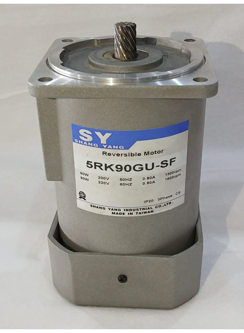 اس واي محرك تروس تيار متردد قابل للعكس 5RK90GU-SF 220V 90W - Image 1