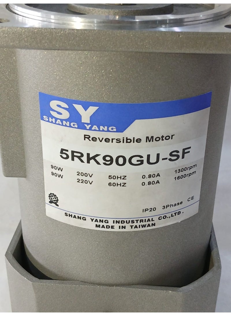 اس واي محرك تروس تيار متردد قابل للعكس 5RK90GU-SF 220V 90W - Image 4