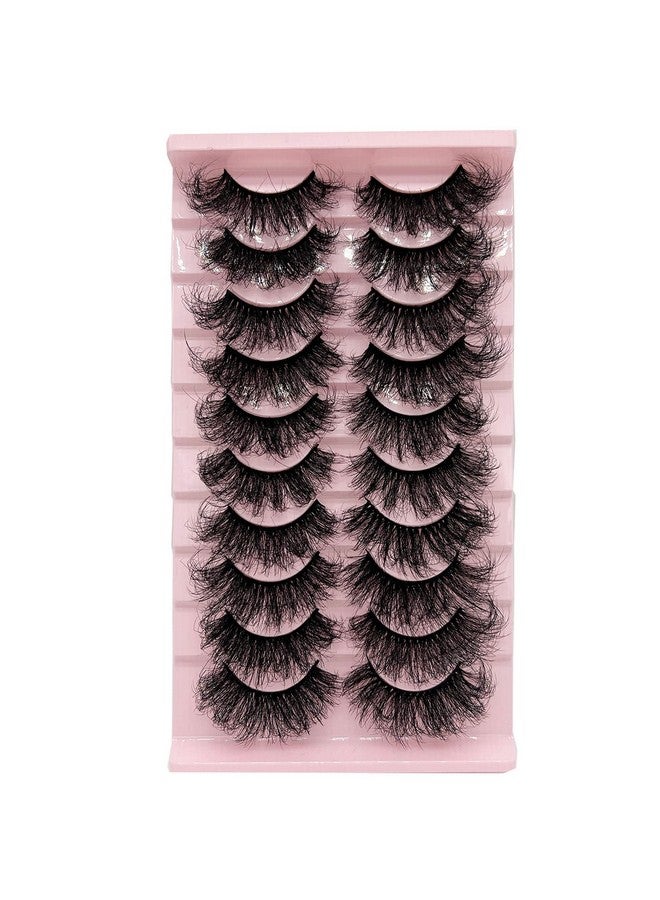 TIKILEY Fluffy Mink Lashes Wispy Eyelashes Mink 20Mm Long Dramatic D Curly Cat Eye 3D Mink Lashes Fluffy Natural False Eyelashes Pack By Tikiley - Image 5