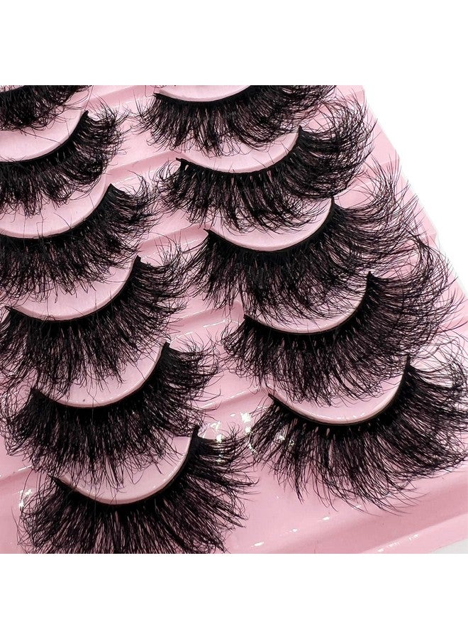 TIKILEY Fluffy Mink Lashes Wispy Eyelashes Mink 20Mm Long Dramatic D Curly Cat Eye 3D Mink Lashes Fluffy Natural False Eyelashes Pack By Tikiley - Image 3