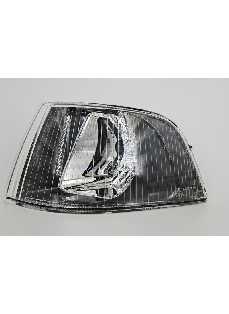 TYC - Volvo S40(2003-2004) Turn Signal Lamp Left (Black Base/clear Glass), 30621835 - Image 1