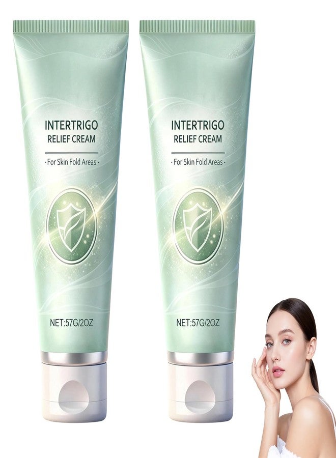 XiuFa 2PCS Intertrigo Cream – Skin Fold Care & Chafing Support Cream, Supports Skin Comfort, Fast-Drying Non-Greasy Formula for Daily Use - Image 1