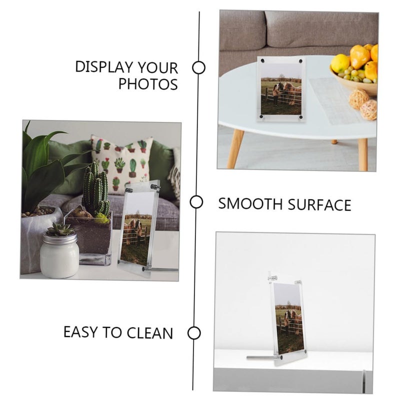 Acrylic Certificate Display Frame 2 Pack For Awards Licenses Photos Easy Install Rounded Corners Multipurpose Stand - Image 3