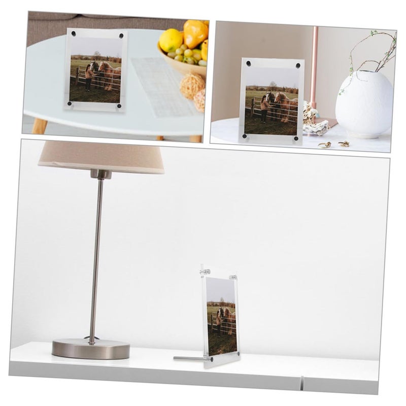 Acrylic Certificate Display Frame 2 Pack For Awards Licenses Photos Easy Install Rounded Corners Multipurpose Stand - Image 4