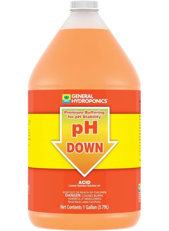 General Hydroponics Ph Down Liquid Premium Buffering For Stability, 1-Gallon  - Image 5