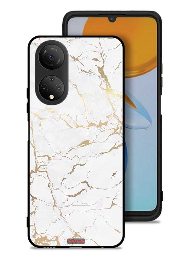 Tolwak Honor X7 Protective Case Cover Marble Pattern - Image 1