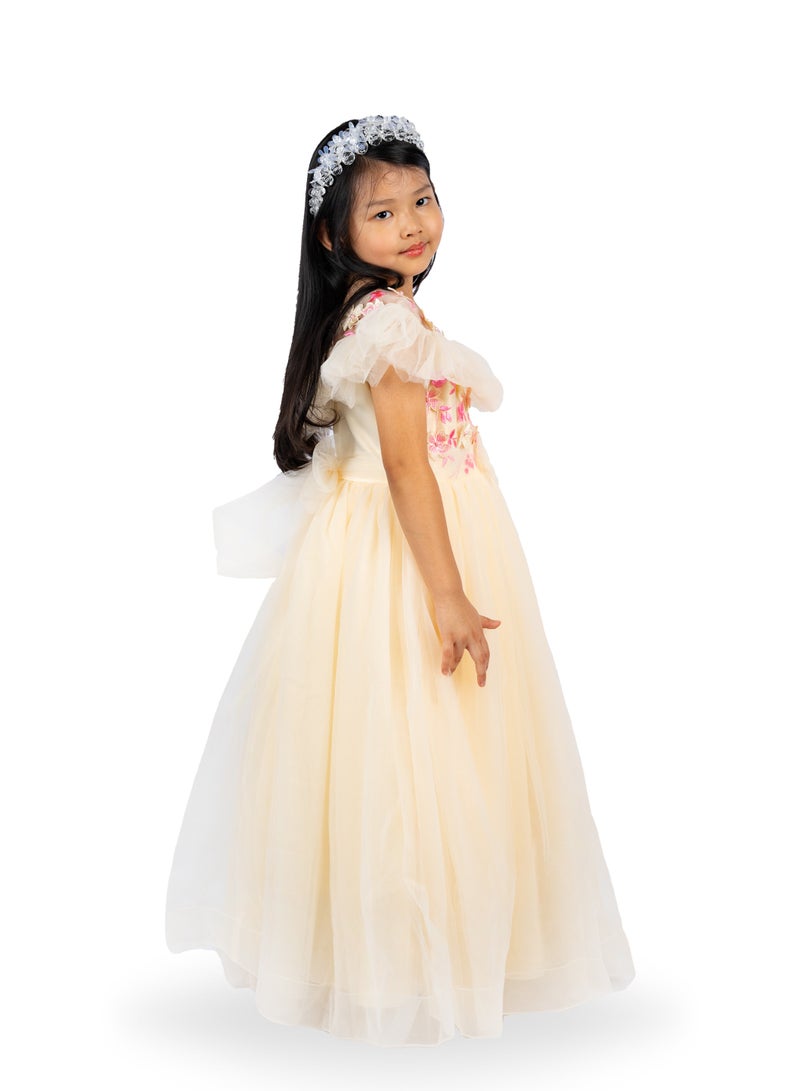 دىدانيالا فستان تول مزين بالزهور - Image 4