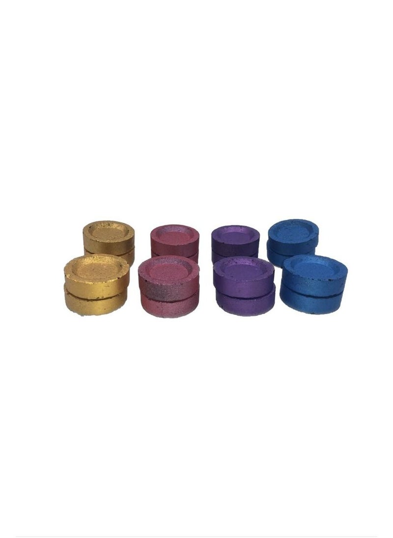 Generic - Colored Fast Ignition Charcoal 80 Pieces - Image 1