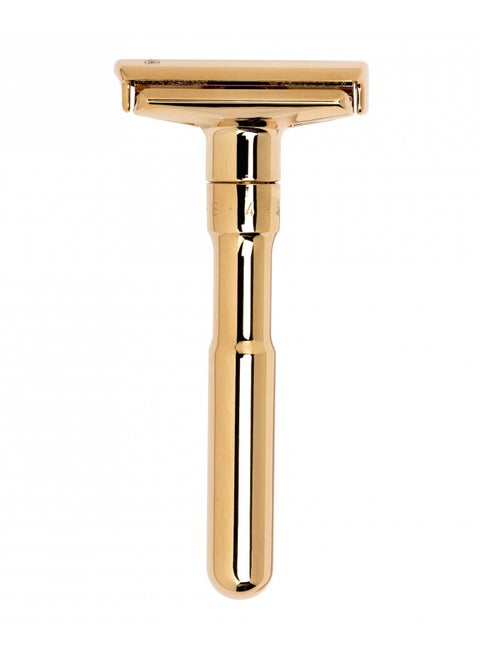 Merkur Adjustable Futur Safety Razor Gold Plated 702
