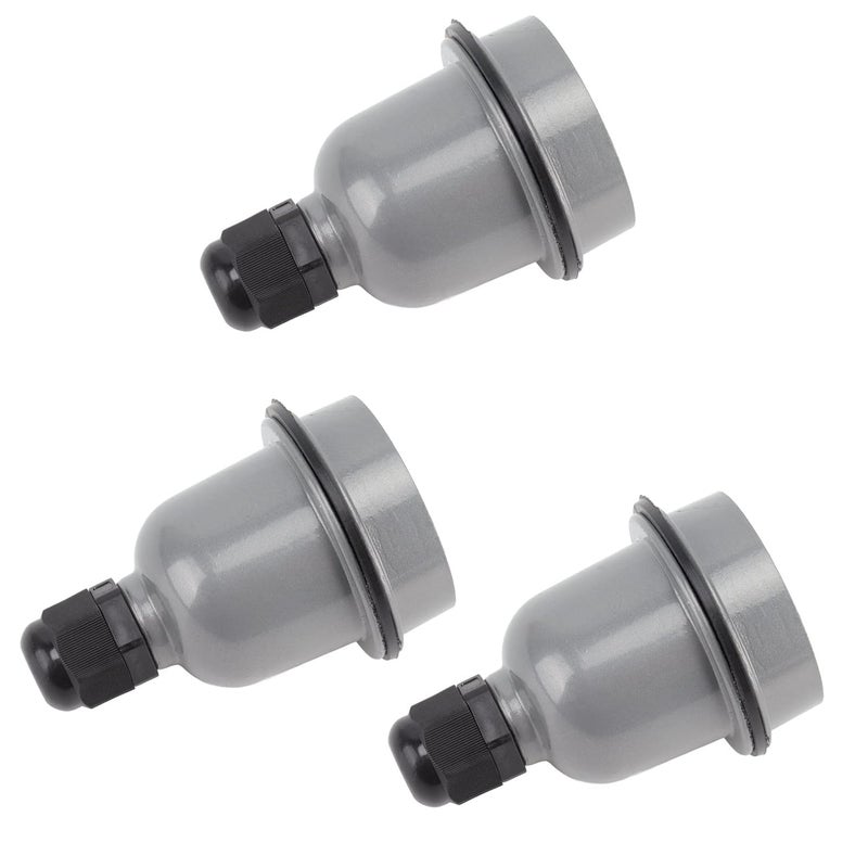 3 Pcs E27 Lamp Holder Good Heat Insulation Anti Melting Ceramic E27 Light Socket - Image 1