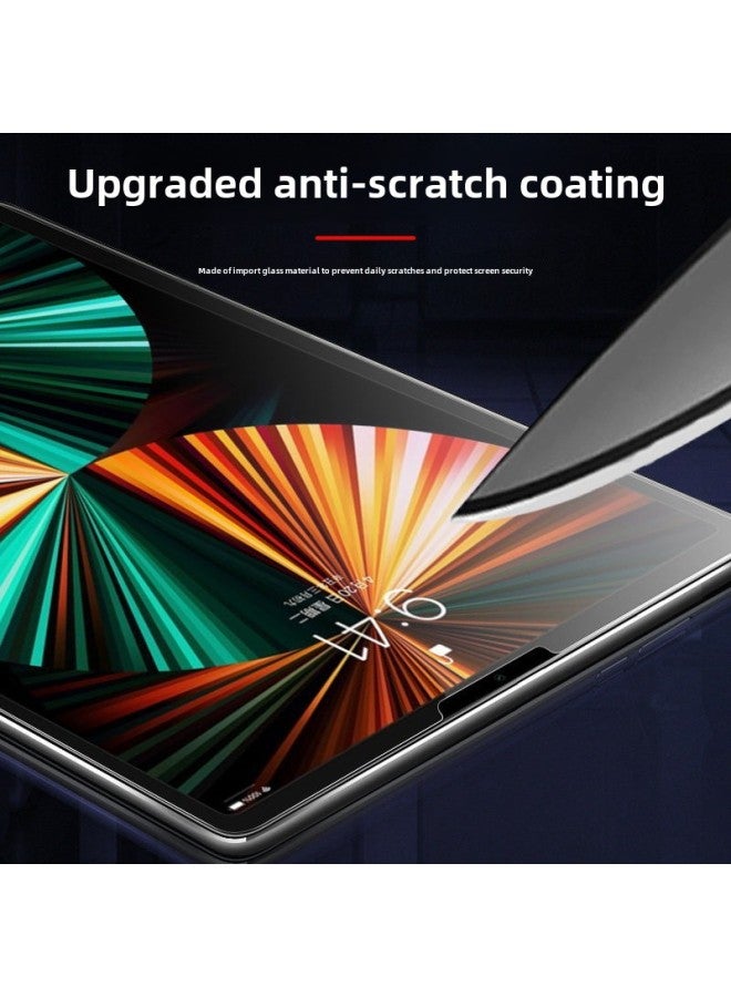 For IPad9 Tempered Film Full Screen Air5 Blue Light Ipadpro11 Apple 12.9 Flat Protective Film Mini6-Color:Straight Edge Blue Light Tempered Film (boxed)-Dimensions:iPad 10 】 - Image 2