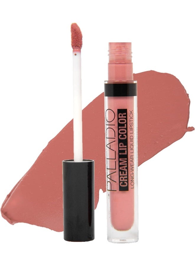 PALLADIO أحمر شفاه سائل بلون كريمي يدوم طويلاً - Image 1
