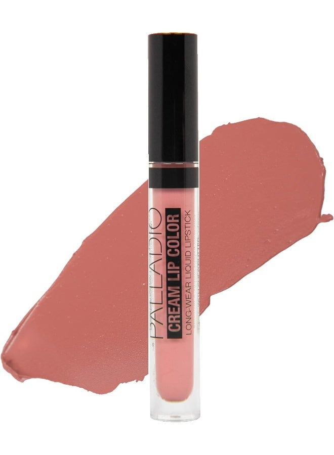 PALLADIO أحمر شفاه سائل بلون كريمي يدوم طويلاً - Image 3
