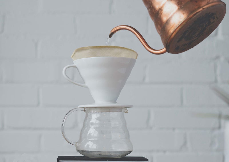 Clarkia 3 Piece Size #4 Cotton Cone Coffee Filters Unbleached All-Natural, Reusable Filter Pour Over Dripper - Eco-Friendly - Image 2