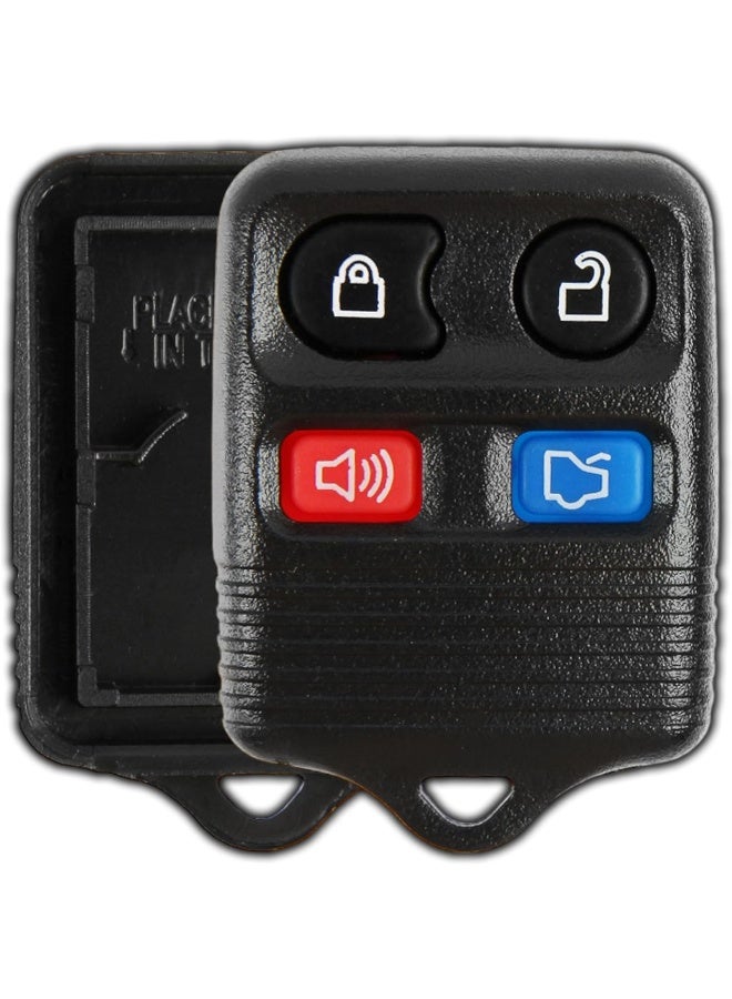 KeylessOption Just the Case Keyless Entry Remote Car Key Fob Shell Replacement - Image 1
