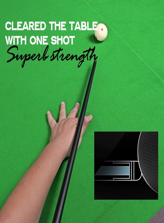 YEUEK Carbon Fiber Pool Cue Stick 12.5mm Tip,Low DeflectionBilliard Cue Sticks Pool Sticks with 3/8 * 8 Pin,58" Professional Cue Stick 19-20oz - Image 5