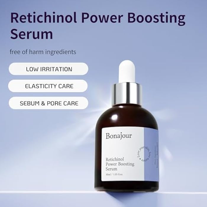 BONAJOUR [BONAJOUR] Retichinol Power Boosting Serum with Retinol and Bakuchiol - Anti-Aging, Wrinkle Care, Enlarged Pores, Hyperpigmentation Improvement 1.05 fl.oz - Image 2