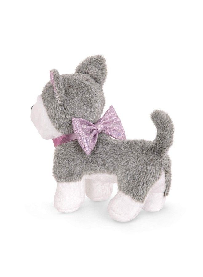 Glitter Girls Alaska Plush Toy Dog Puppy Pet Accessory For 14Inch Dolls Toys Clothes And Accessories For Girls 3 And Up Grey White - Image 4