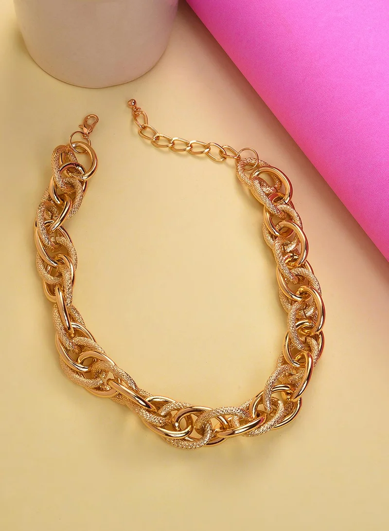 سوهي قلادة صناعية عصرية بسلسلة