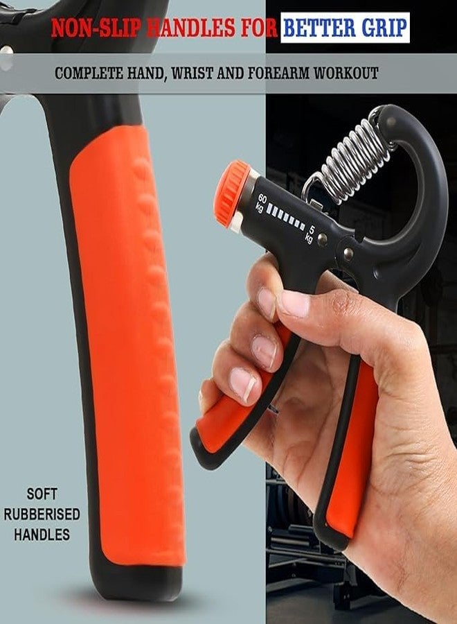 Shapewell Adjustable Hand Gripper X Finger Exerciser| Power Strengthener Grip for Hand Exercise| Resistance Gripster Band for Finger Expansion| (Hand+Finger Exerciser Combo) - Image 5