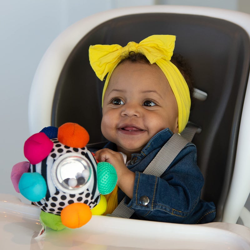 Sassy Developmental Bumpy Ball, Easy to Grasp Bumps Help Develop Motor Skills, Ages 6+ Months - Image 4