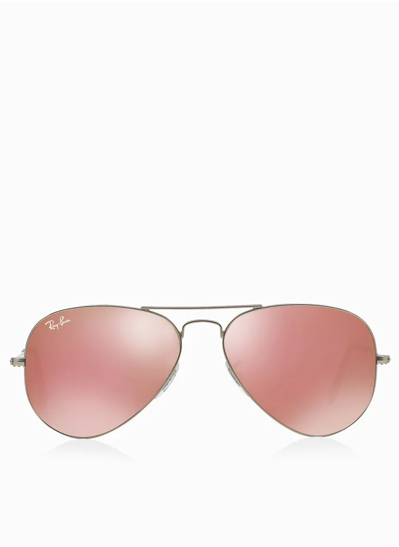 Ray-Ban 0RB3025 Aviator Flash Sunglasses