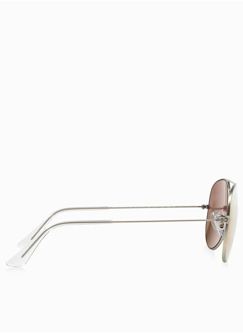 Ray-Ban 0RB3025 Aviator Flash Sunglasses
