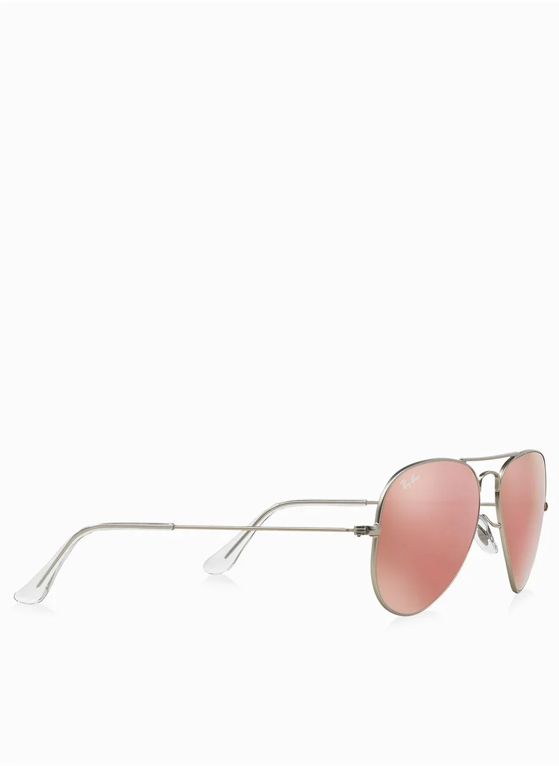 Ray-Ban 0RB3025 Aviator Flash Sunglasses