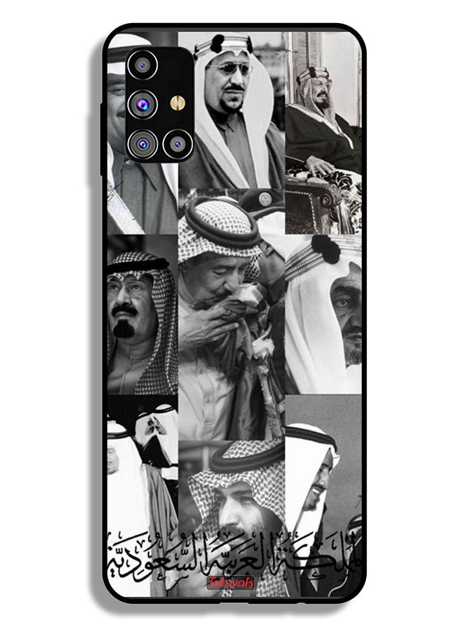 Tolwak Samsung Galaxy M31s Protective Case Cover Saudi Kings - Image 2
