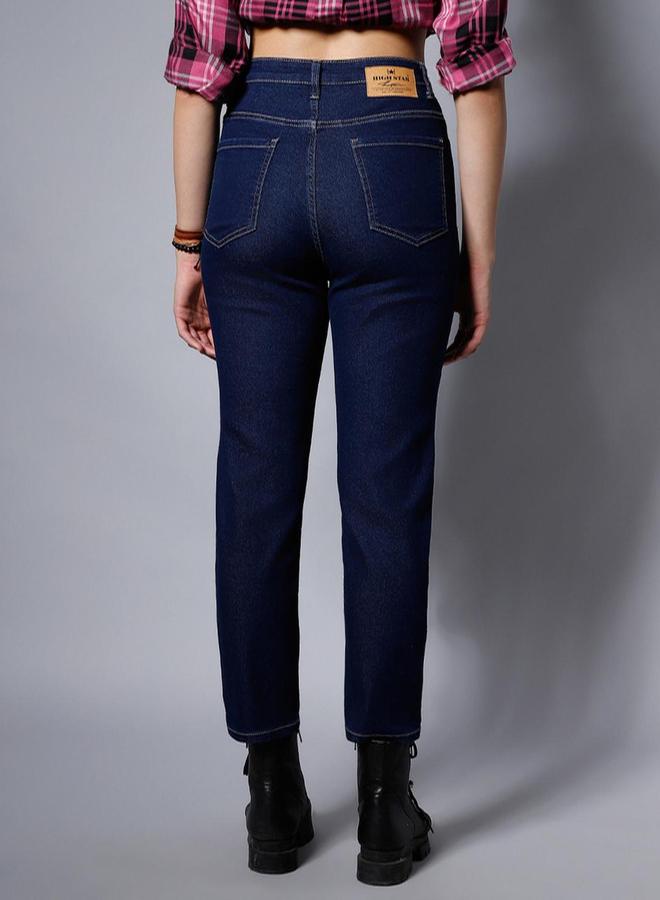 هاي ستار جينز بخصر عالي وقصة مستقيمة - Image 5