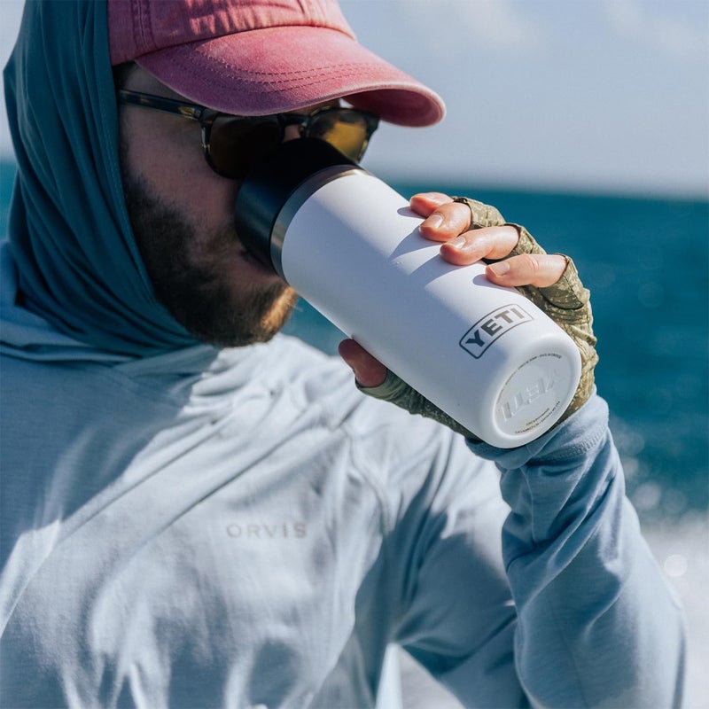 YETI Rambler 16 oz Travel Bottle, Stainless Steel, Vacuum Insulated with Leakproof Commuter Cap, Cape Taupe - Image 4