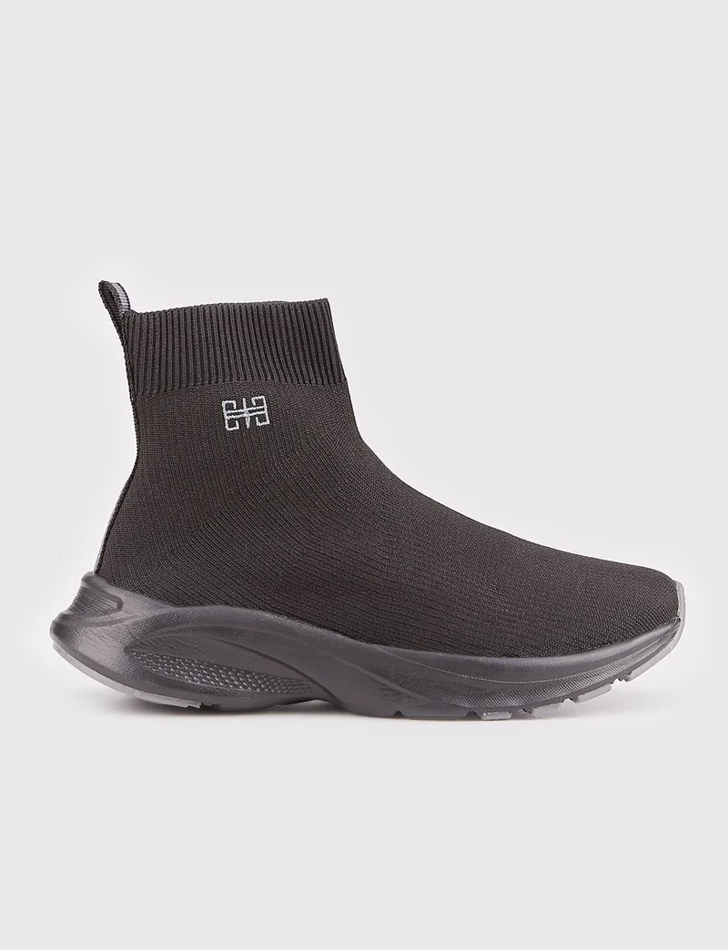 Cabani Black Women's Polyurethane Sole Sports Shoes