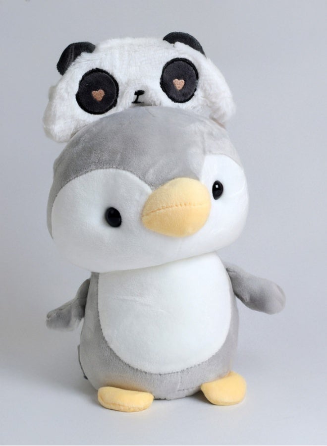 Cuddles Adorable Marshmallow Duck Plush Stuffed Animal Toy 20cm-Grey - Image 1