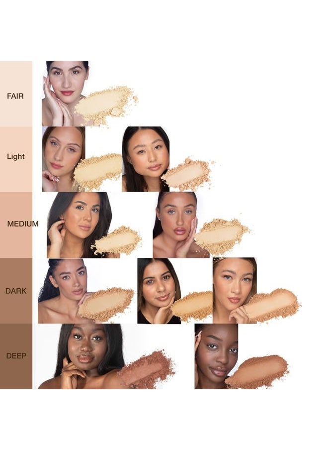 BellaPierre Compact Mineral Foundation SPF 15 | Vegan & Cruelty Free Natural Makeup | Full Coverage Matte Foundation | Hypoallergenic | Oil & Talc Free - 0.35 Oz - Nutmeg  - Image 4