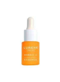 Lumene Lumene Valo NordicC Glow Boost Essence  Hydrating  Brightening Serum with Vitamin C Hyaluronic Acid  Arctic Cloudberry for Visibly Radiant Skin  Vegan  Works for All Skin Types 05 fl oz 