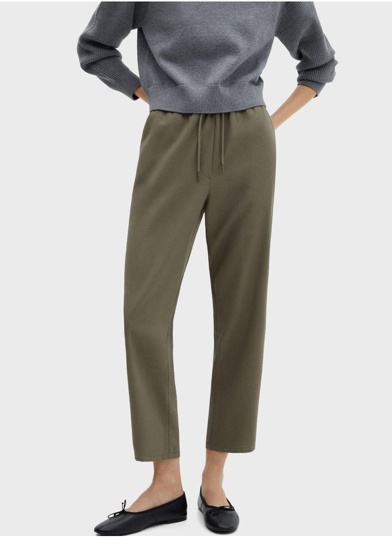 MANGO - High Waist Pants - Image 1