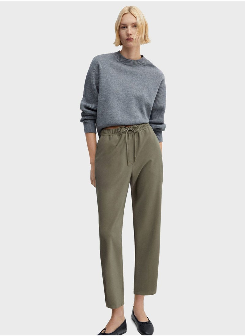 MANGO - High Waist Pants - Image 1