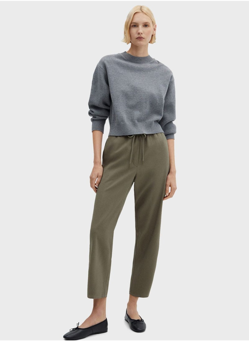 MANGO - High Waist Pants - Image 1