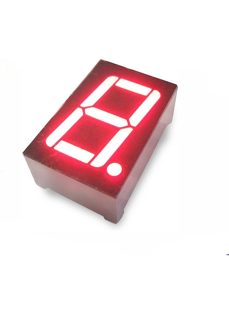 Elektromall 0.28 Inch 1 Digit Red Cathode 7 Segment Display - 3 Pieces  - Image 1