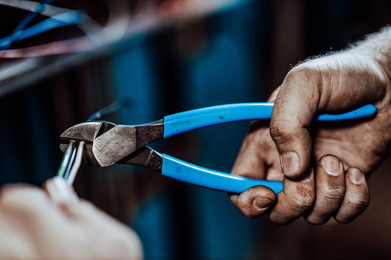 Channellock كماشة قطع مائلة شانونلوك 338، 8" ل، أزرق - Image 3