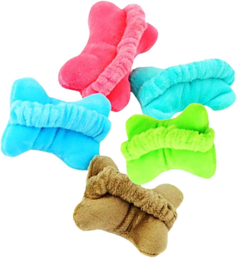 5pcs Memory Foam Wrist Rest Hand Pillows for Nails Mouse and Keyboard Support, Ergonomic Wrist Pads with Non-Slip Base for Office and Manicure Use, Set (Pink, Green, Blue, Yellow, - Image 1