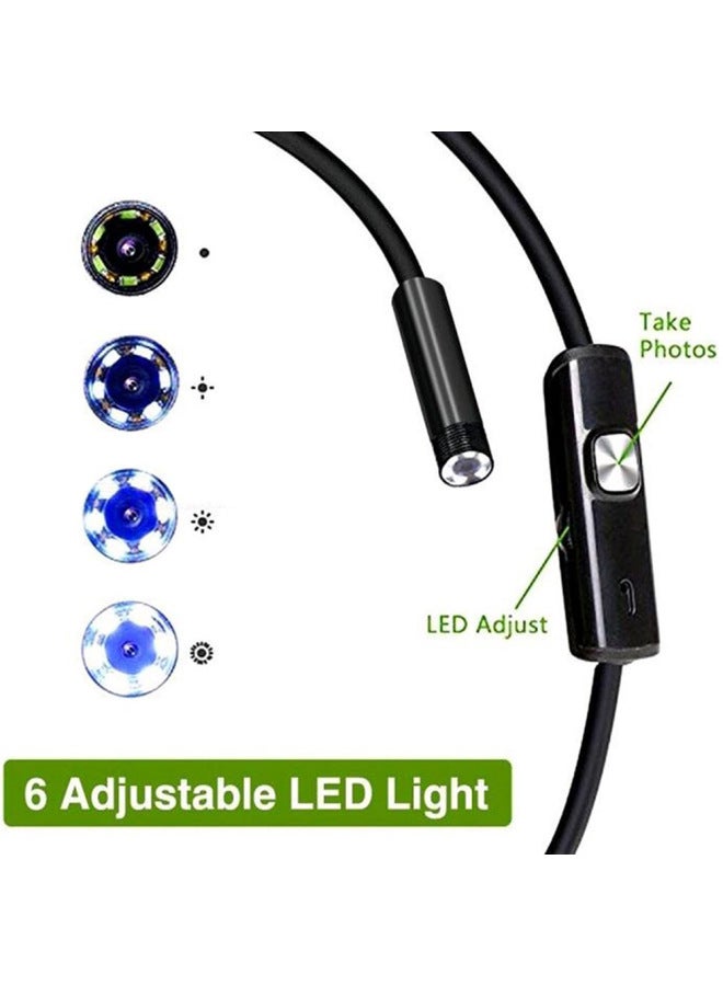 8 مللي متر 3 In1 TYPE-C USB شاحن هاتف محمول يعمل بنظام تشغيل أندرويد المنظار 2 متر 5 متر 2 مليون أداة المنظار للهاتف المحمول-اللون: 3.5 متر خط صلب - Image 3