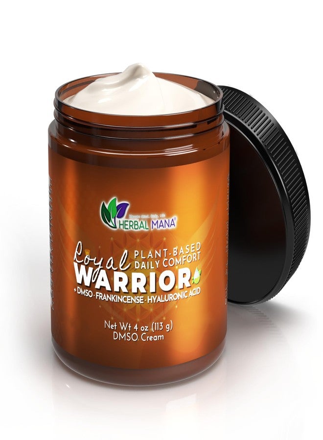 Herbal Mana Frankincense DMSO Body Cream with Magnesium & Hyaluronic Acid | Royal Warrior - Image 1