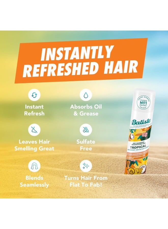 Batiste Dry Shampoo, Tropical, 200 Ml - Image 4