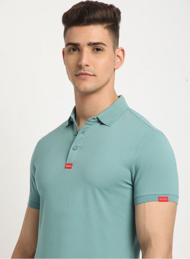 THE BEAR HOUSE Men's Polo Shirt for Casual & Semi-Formal Wear | Classic Collar Neck T-Shirt | Comfortable, Stylish & Versatile for Office, Travel, Outings & Everyday Use - Image 4