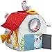 HABA Sensory Play Cube Farmyard Infant Toys for Tummy Time and Best Toys for Baby Development for 6 Months with Rattle Crinkle Sounds and Tactile Effects - Image 3